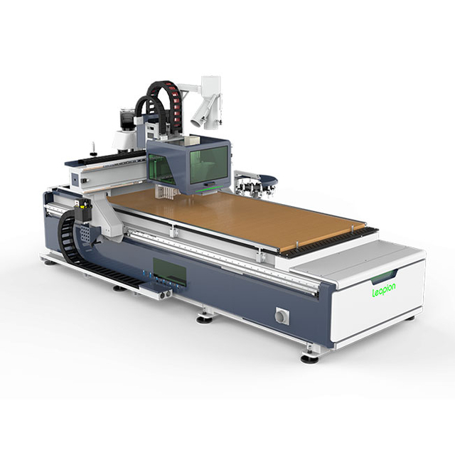 Máquina Roteadora Cnc com Cabeça Dupla de Corte e Perfuração ATC