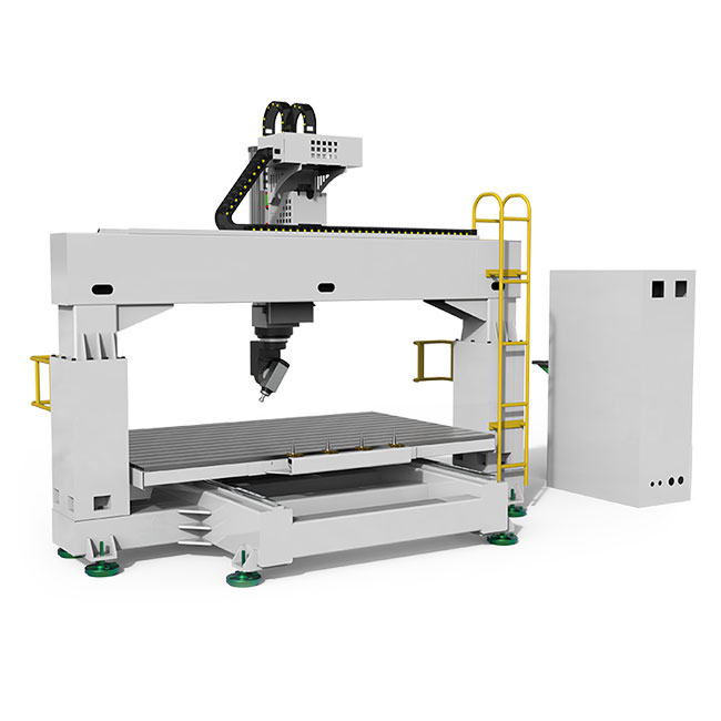 Máquina roteadora CNC de 5 eixos para marcenaria 3D